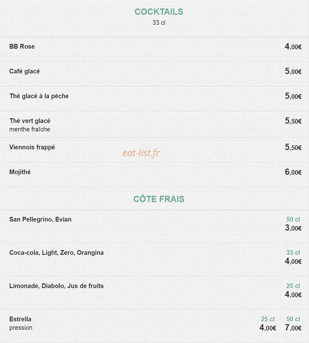 Le Petit3 Paris — carte page 4