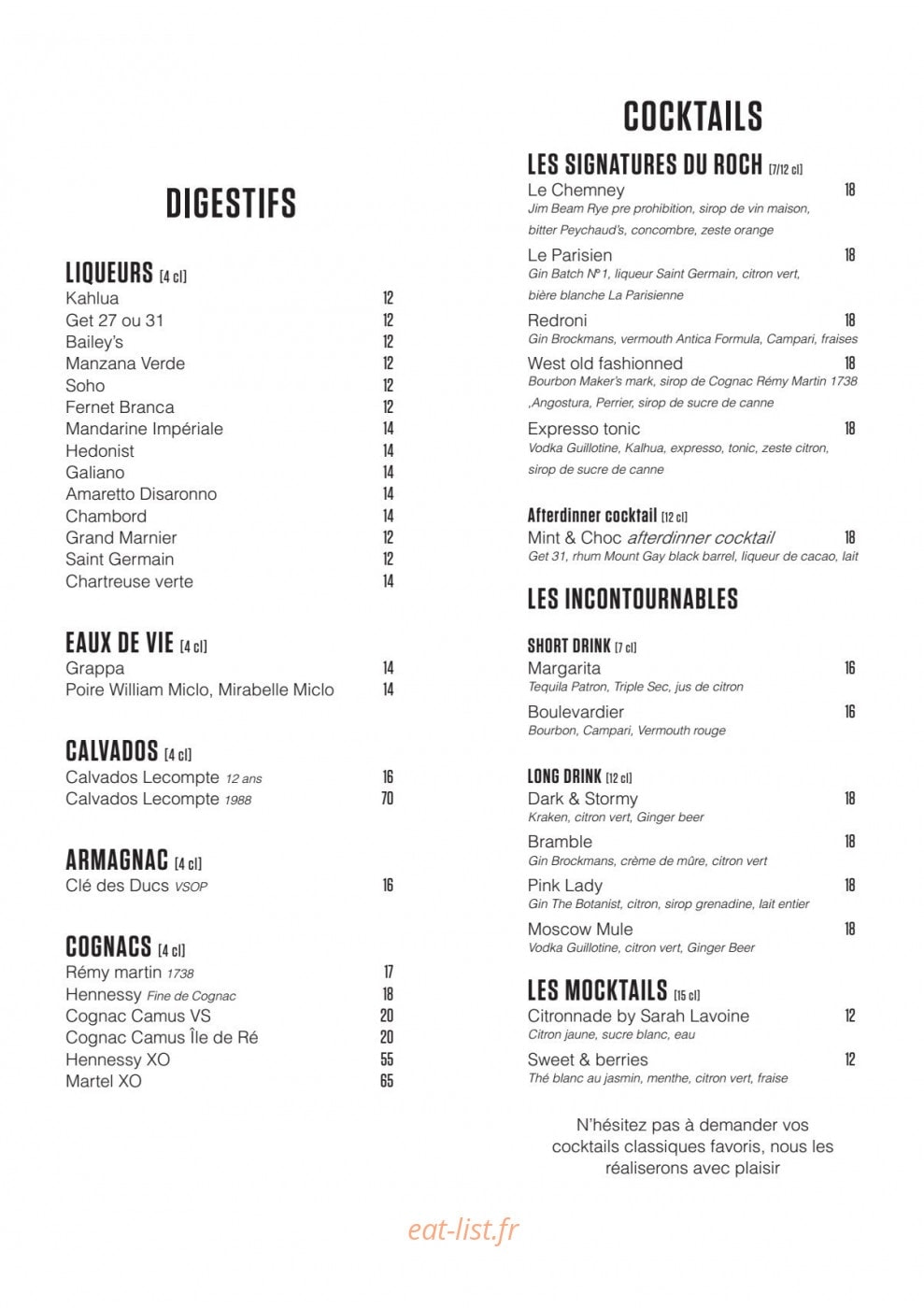 Le Roch — carte page 9