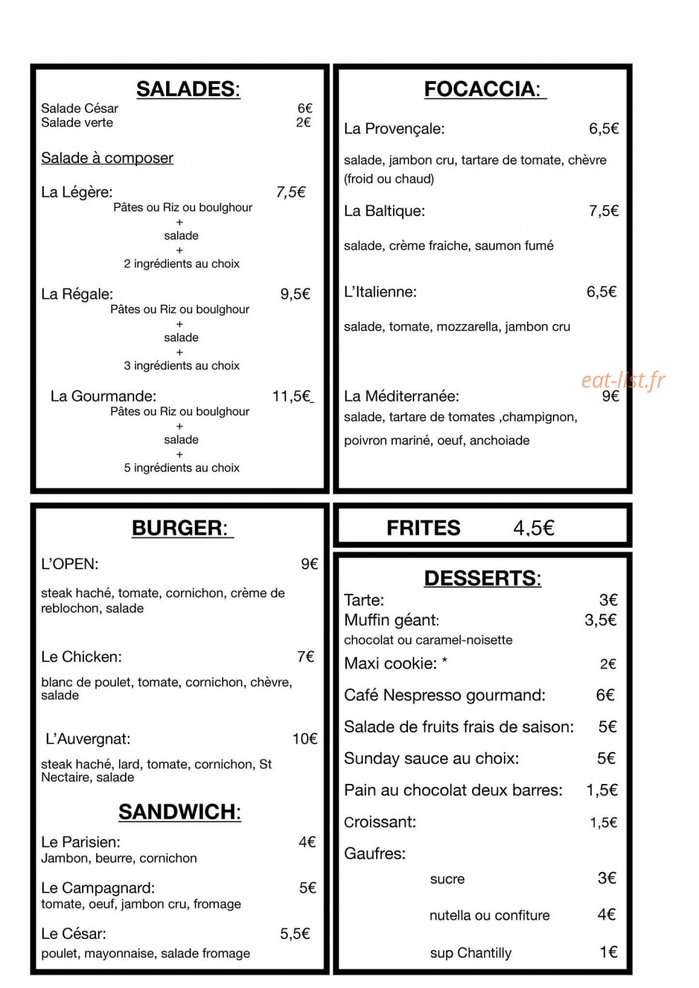 Le S — carte page 1
