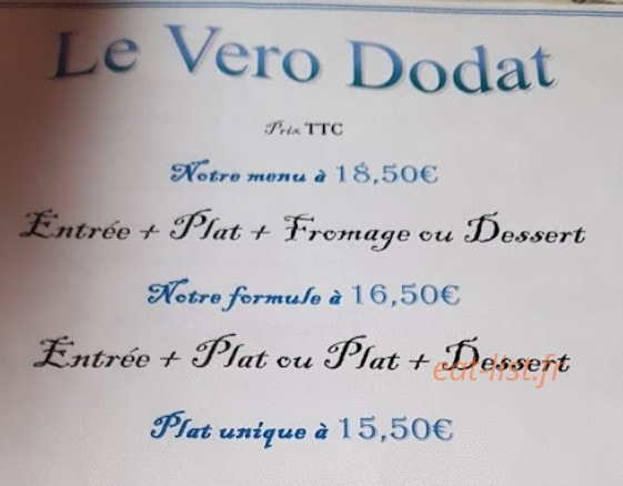 Le Véro Dodat — carte page 1