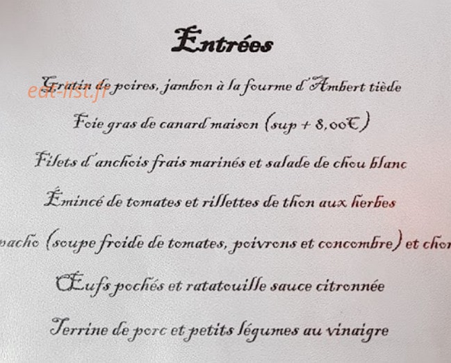Le Véro Dodat — carte page 2