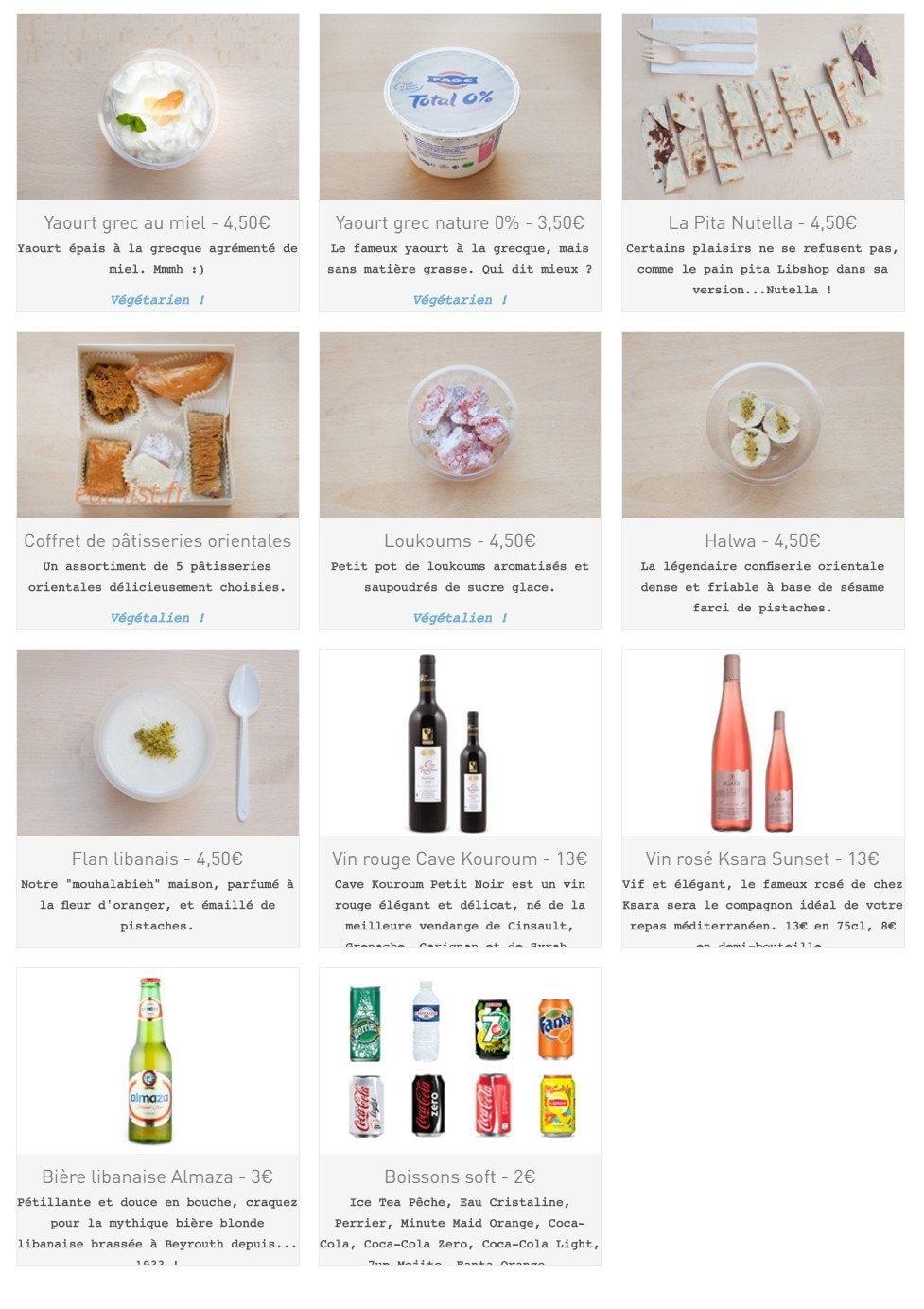 Libshop — carte page 3