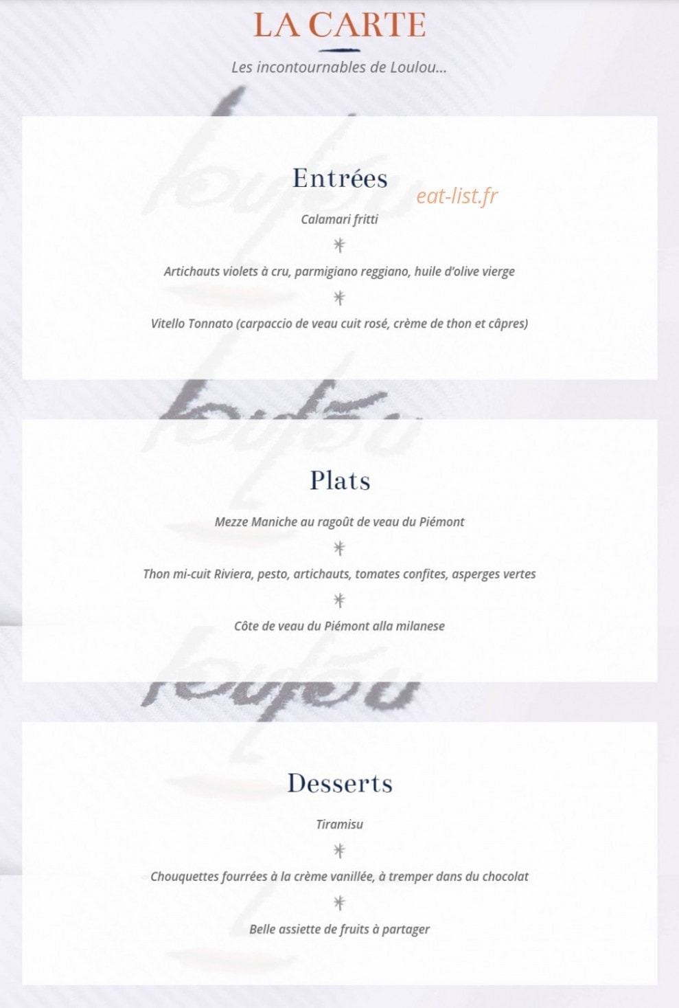 Loulou — carte page 1