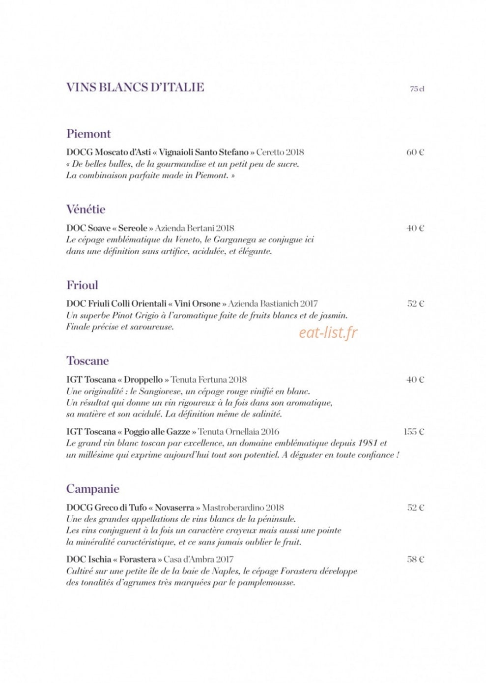 Loulou — carte page 18