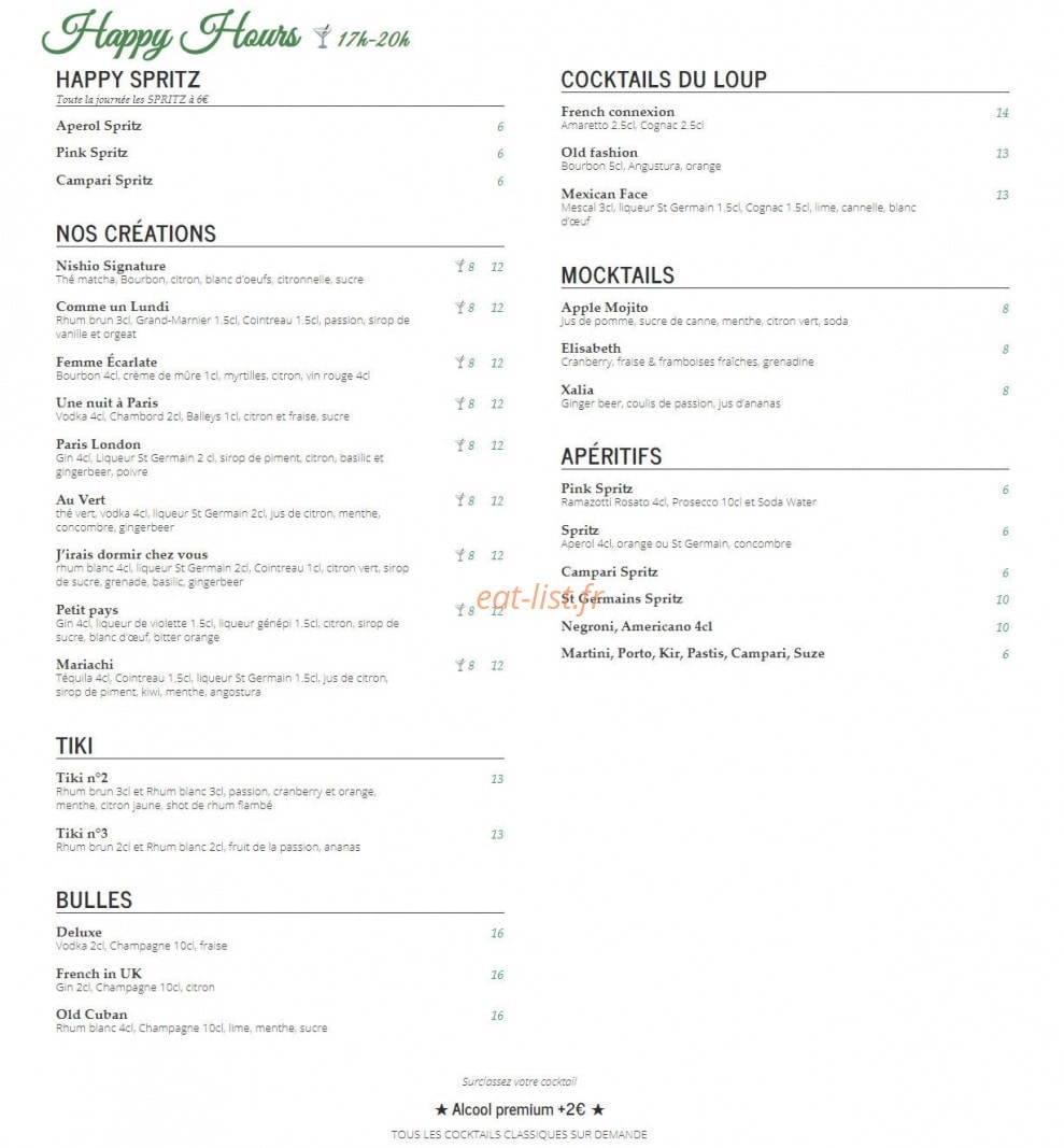 Loup — carte page 4
