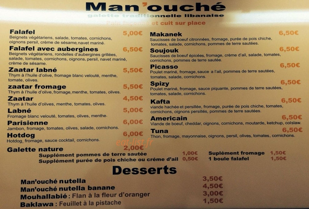 Man'ouché — carte page 1
