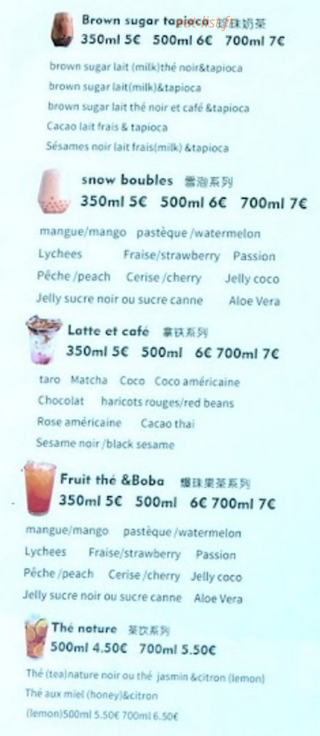 Meow Bao — carte page 3