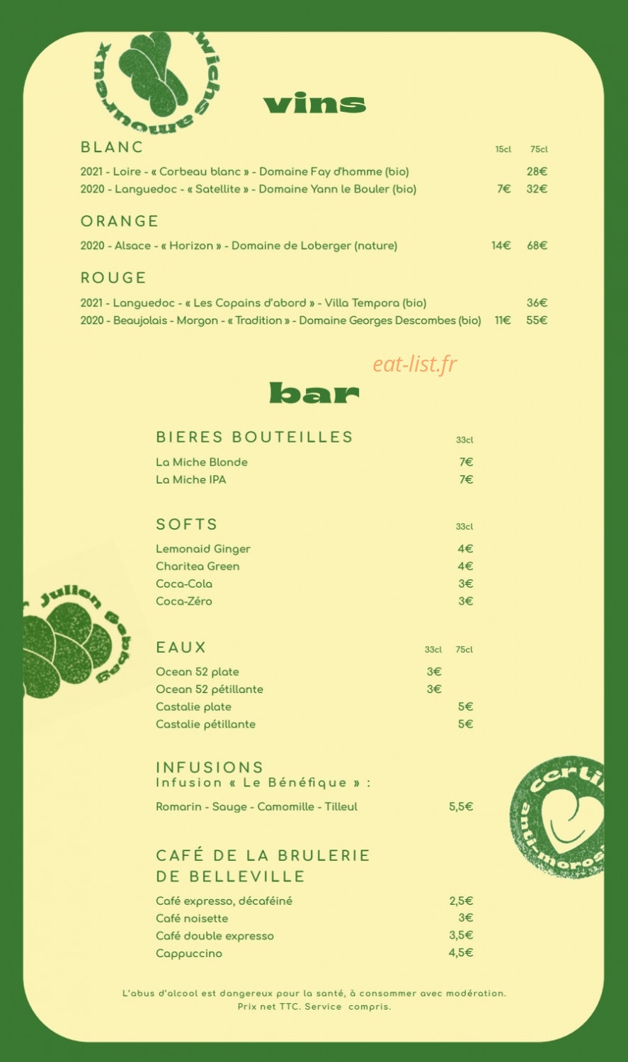 Micho — carte page 2