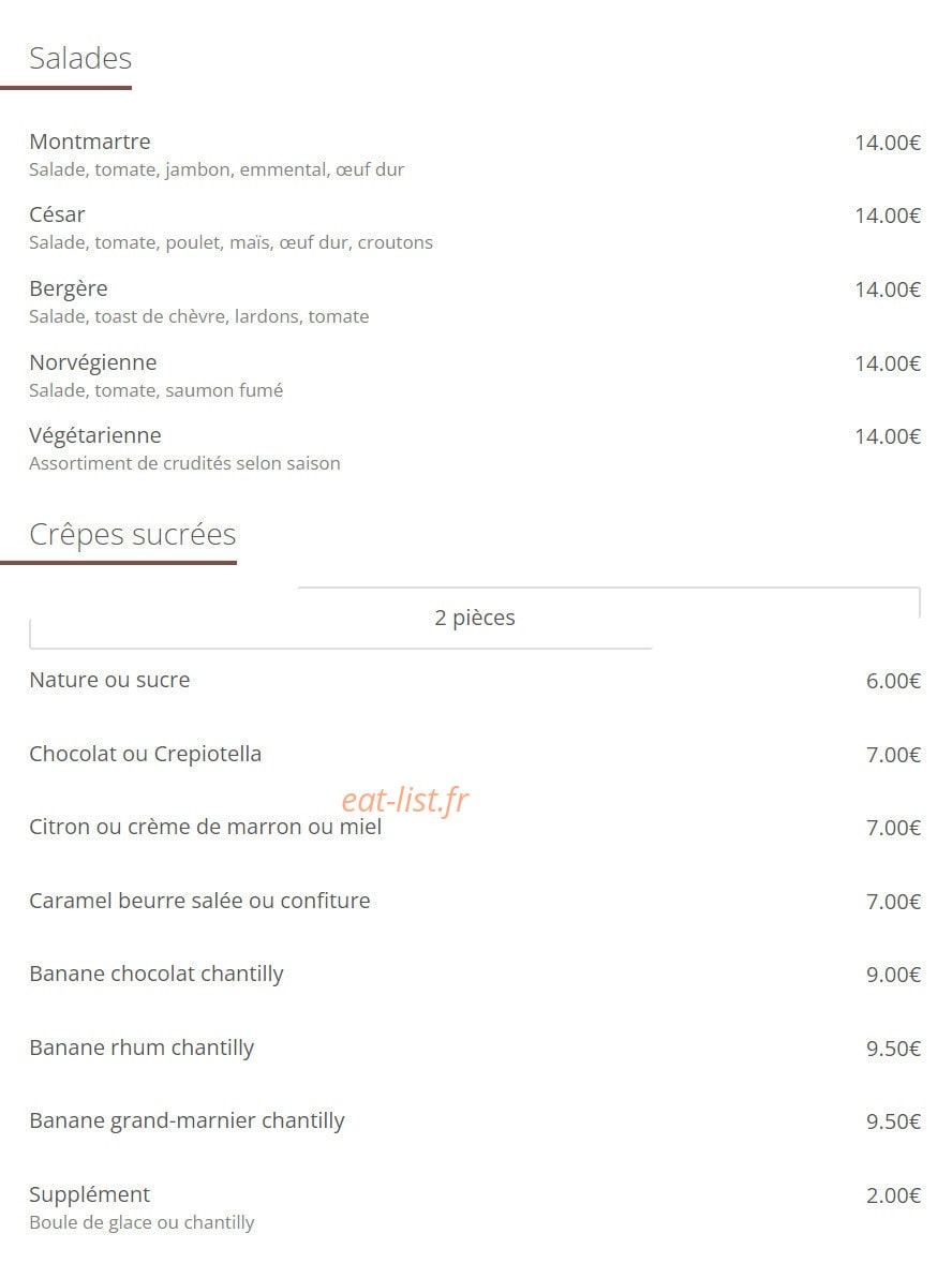 Parisienne — carte page 3