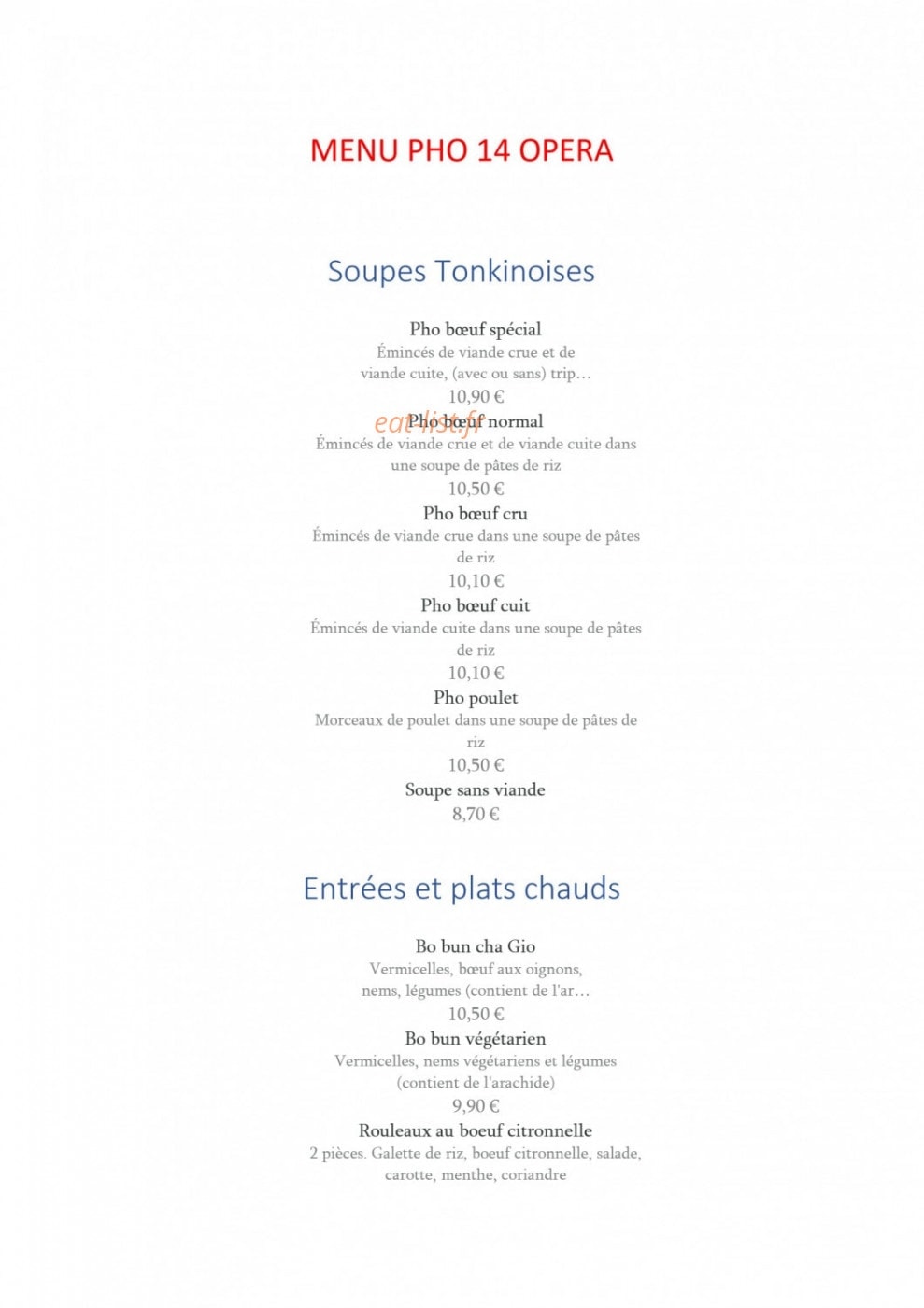 Pho 14 — carte page 1
