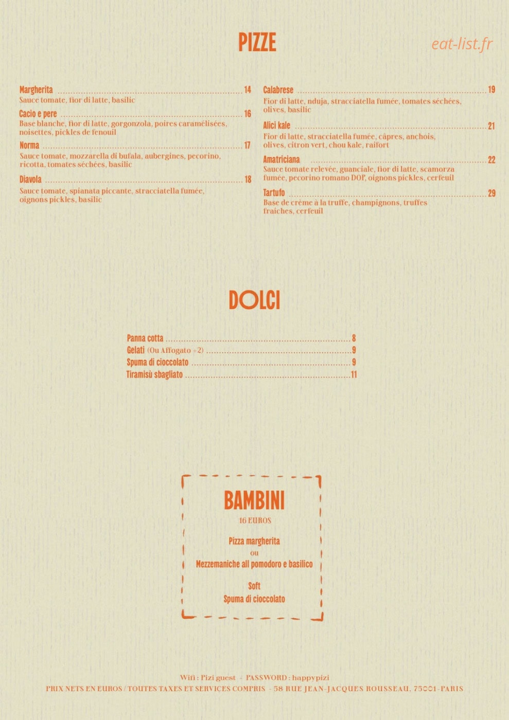 Pizi — carte page 1