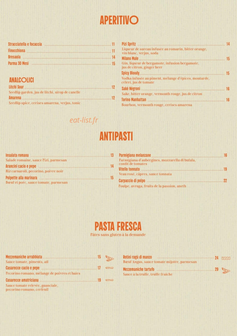 Pizi — carte page 2
