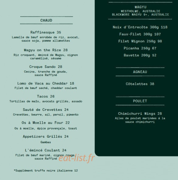 Raffiné — carte page 2