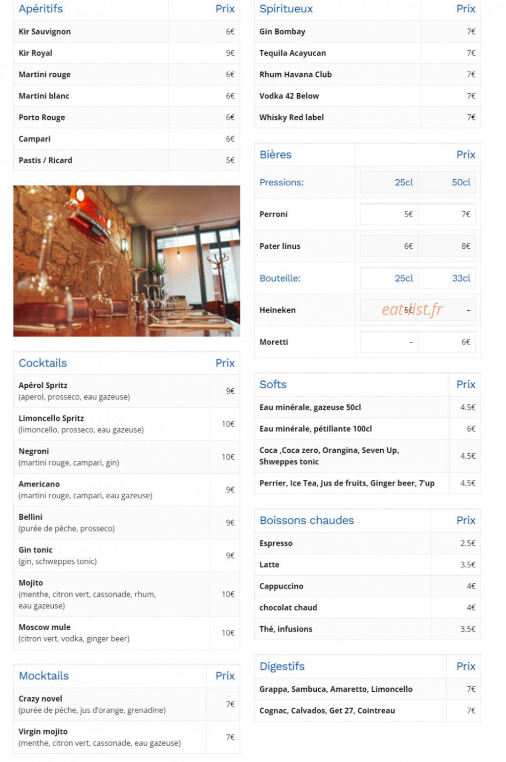 Rarita — carte page 1