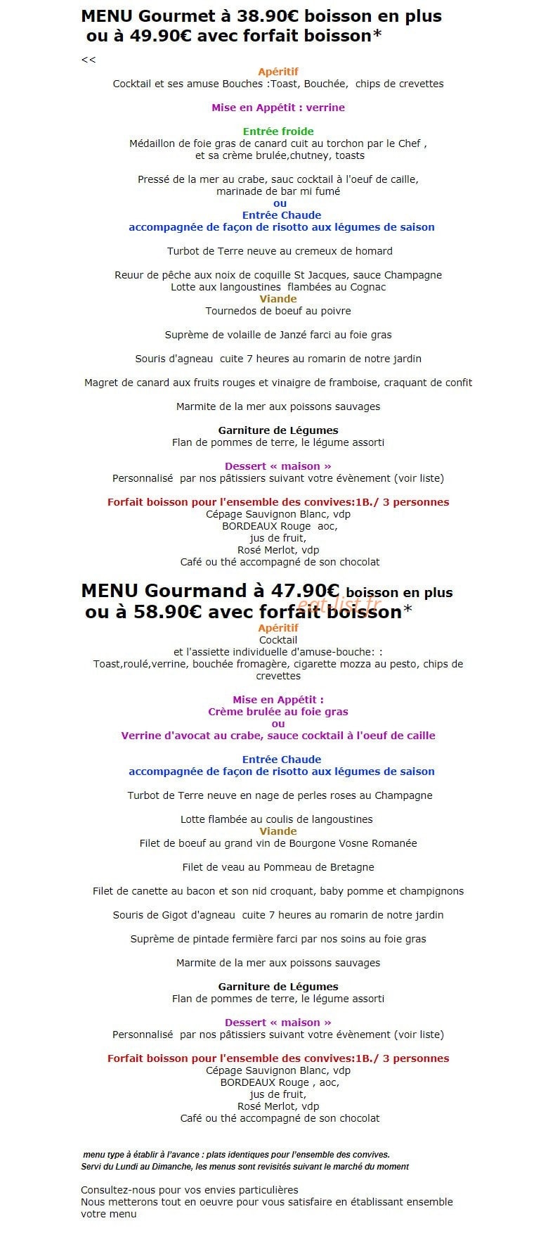 Relais Du Bois De Soeuvre — carte page 7