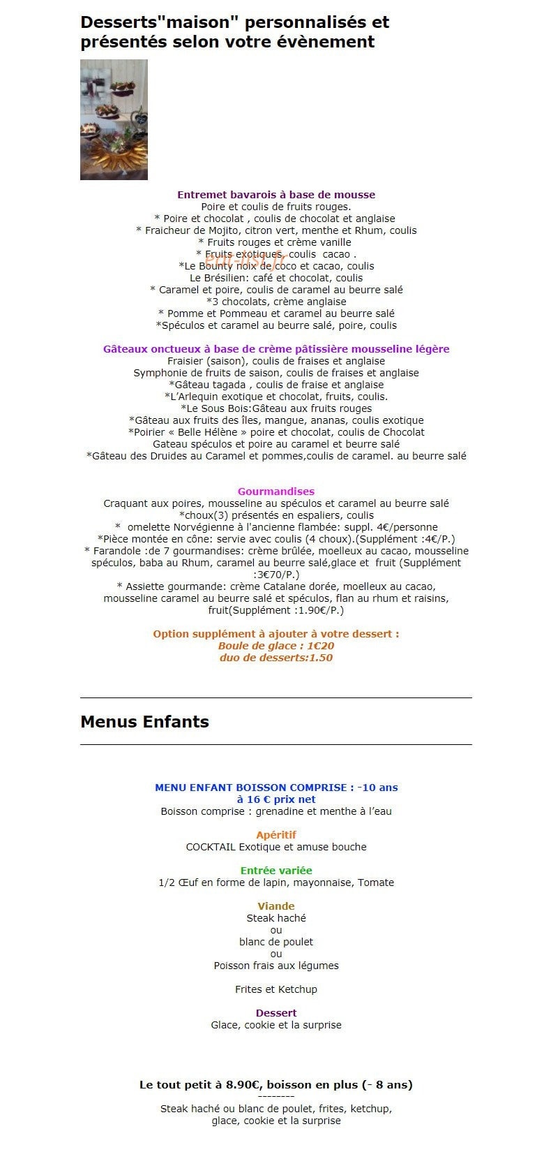 Relais Du Bois De Soeuvre — carte page 8