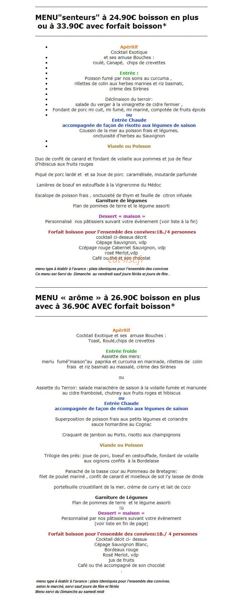 Relais Du Bois De Soeuvre — carte page 5