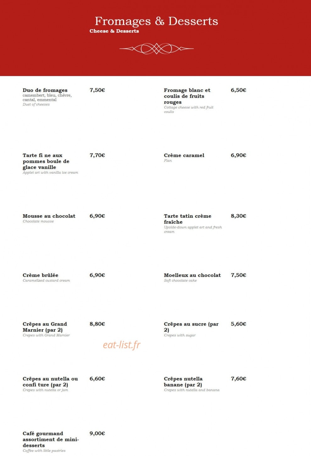 Royal Opéra — carte page 7