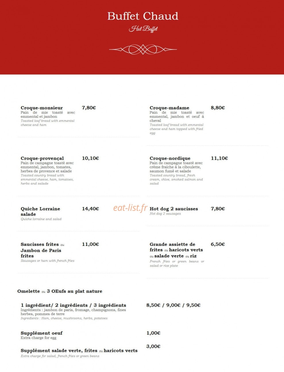 Royal Opéra — carte page 1