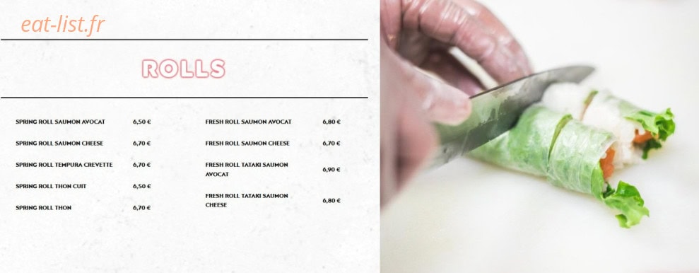 Sushi Way — carte page 3
