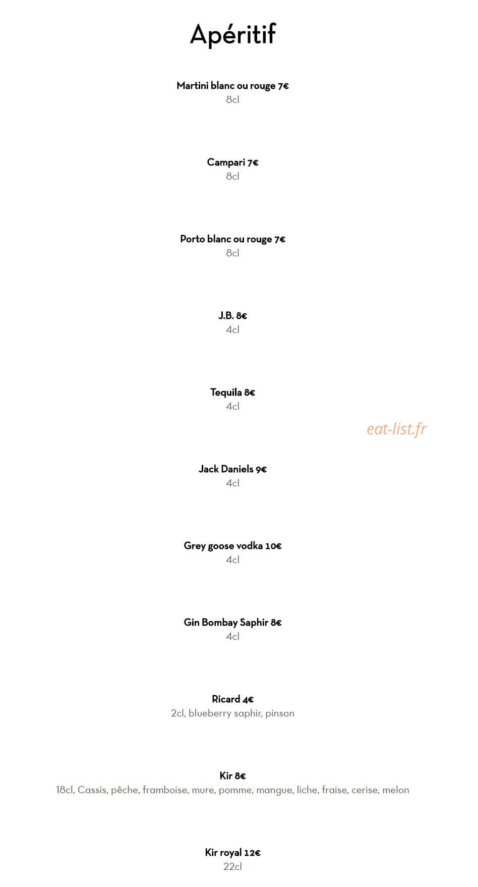 Tao Asian Fusion — carte page 12