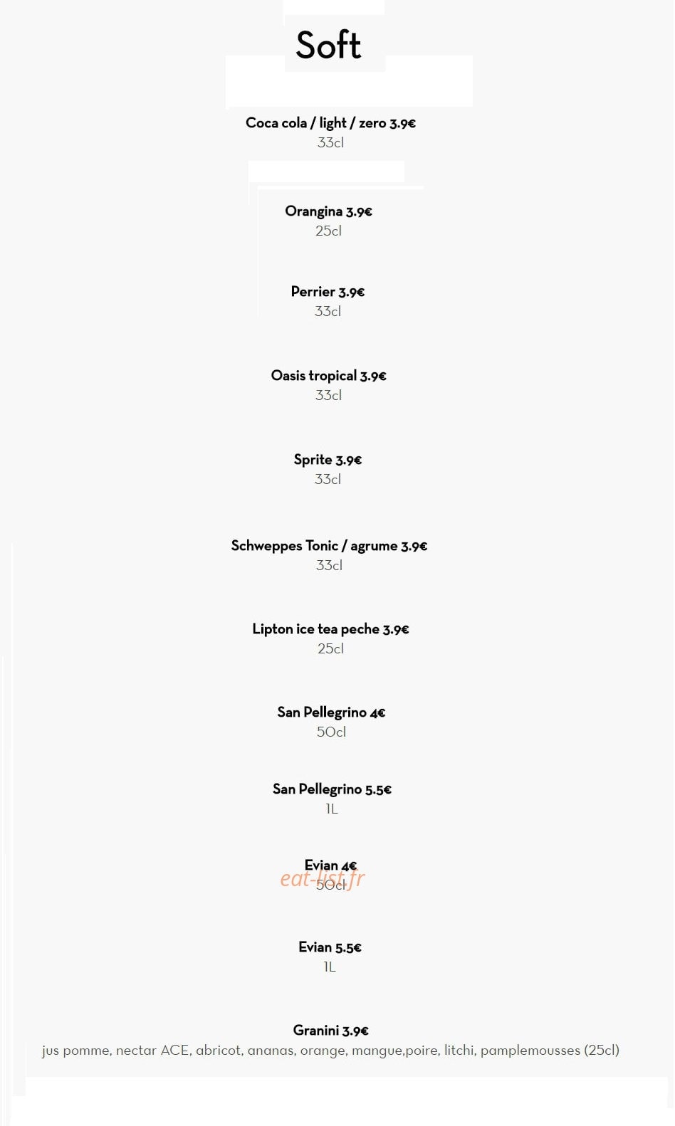 Tao Asian Fusion — carte page 10