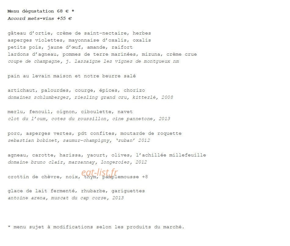 Verjus — carte page 1