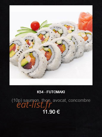 Yaki Shop — carte page 11