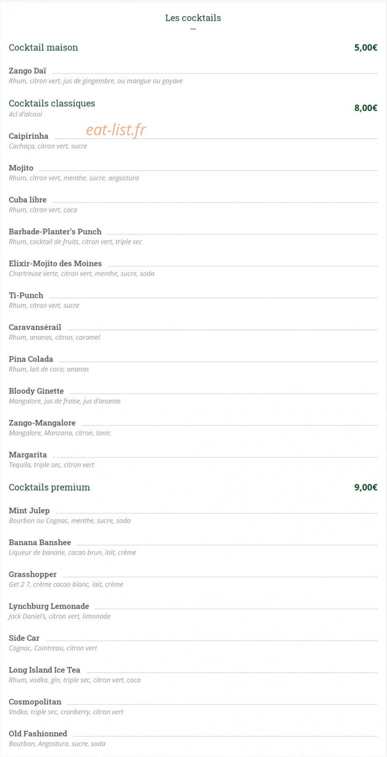 Zango - Les Halles — carte page 5