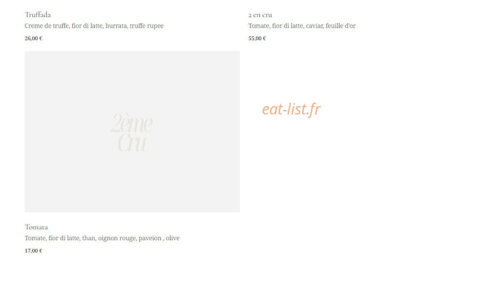 2ème Cru — carte page 7