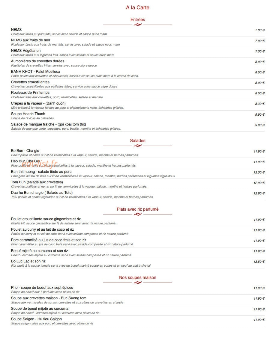 An Com — carte page 1