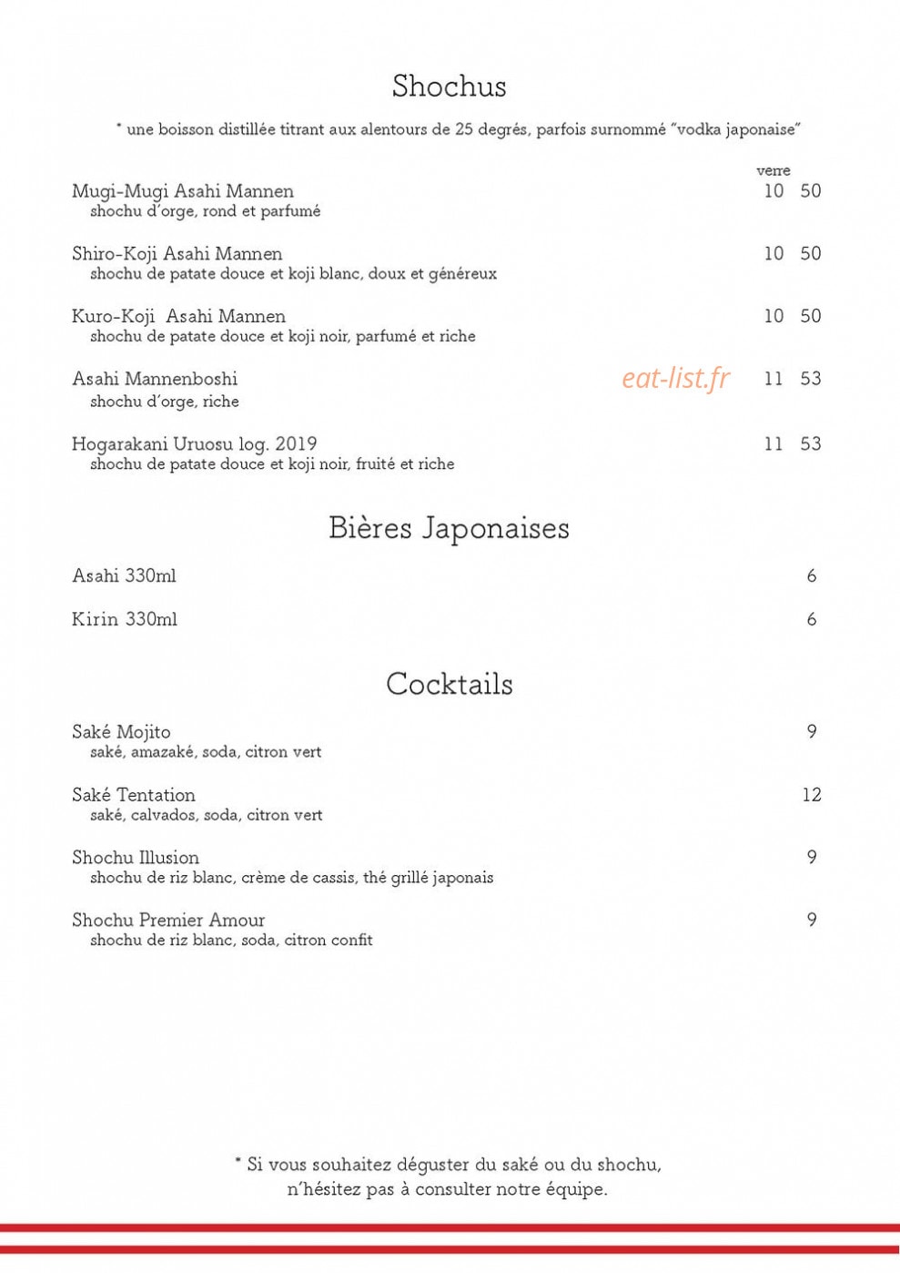 AN Japonaise — carte page 11