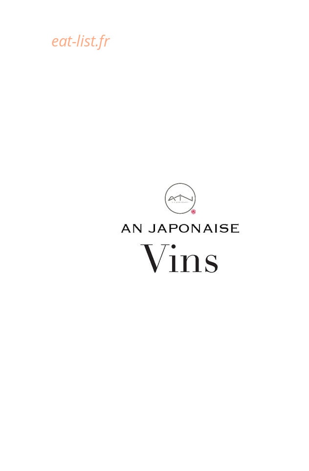 AN Japonaise — carte page 13