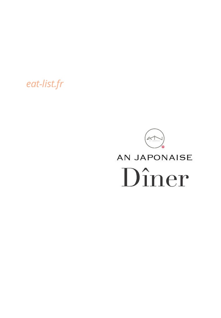 AN Japonaise — carte page 4