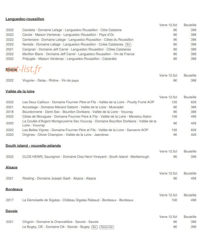 Apéro Square — carte page 7