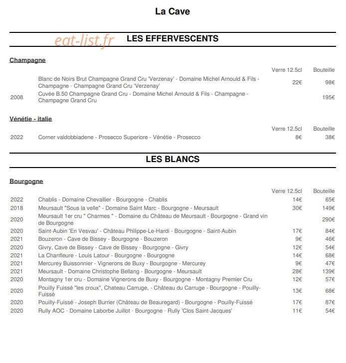 Apéro Square — carte page 6