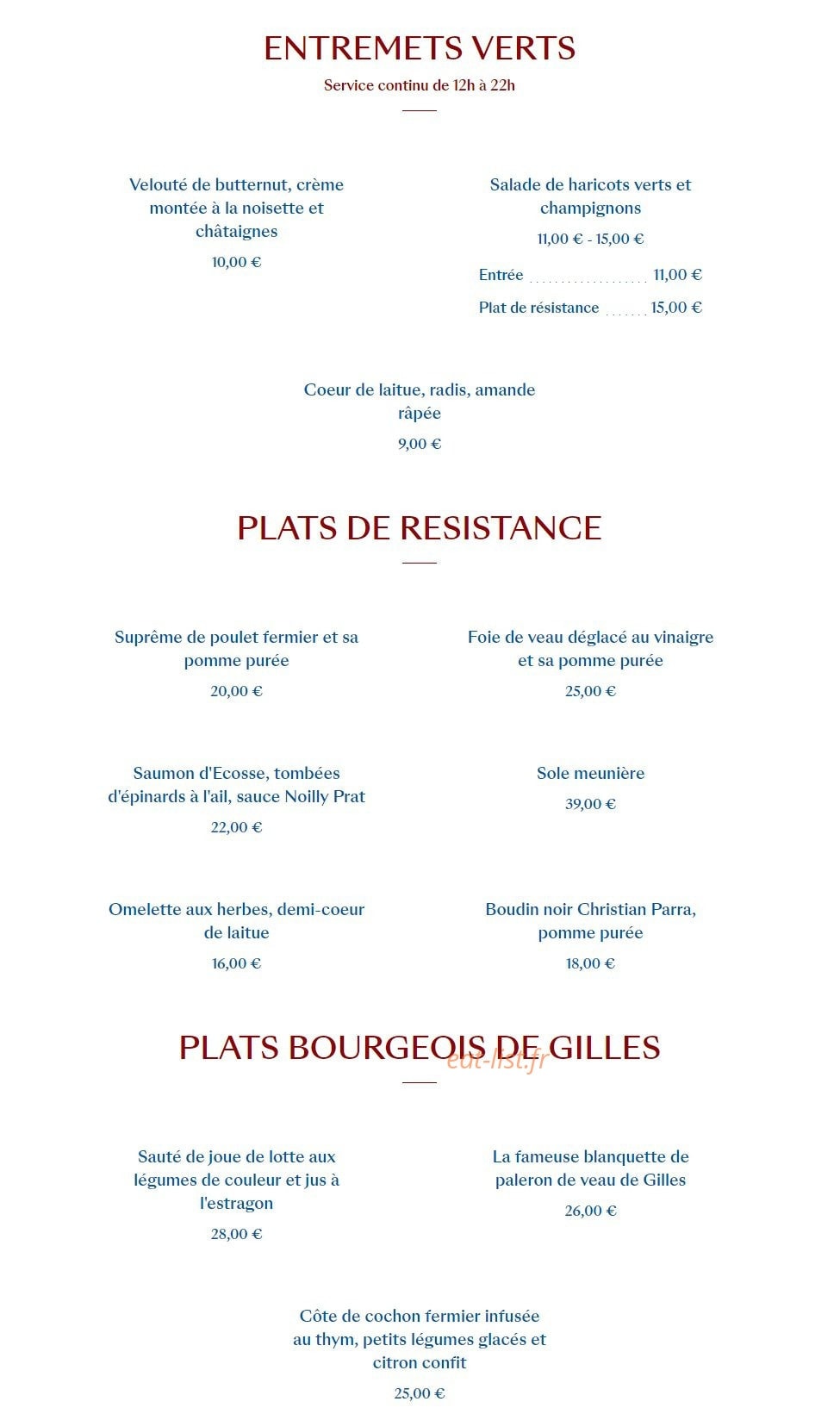 Astair — carte page 3