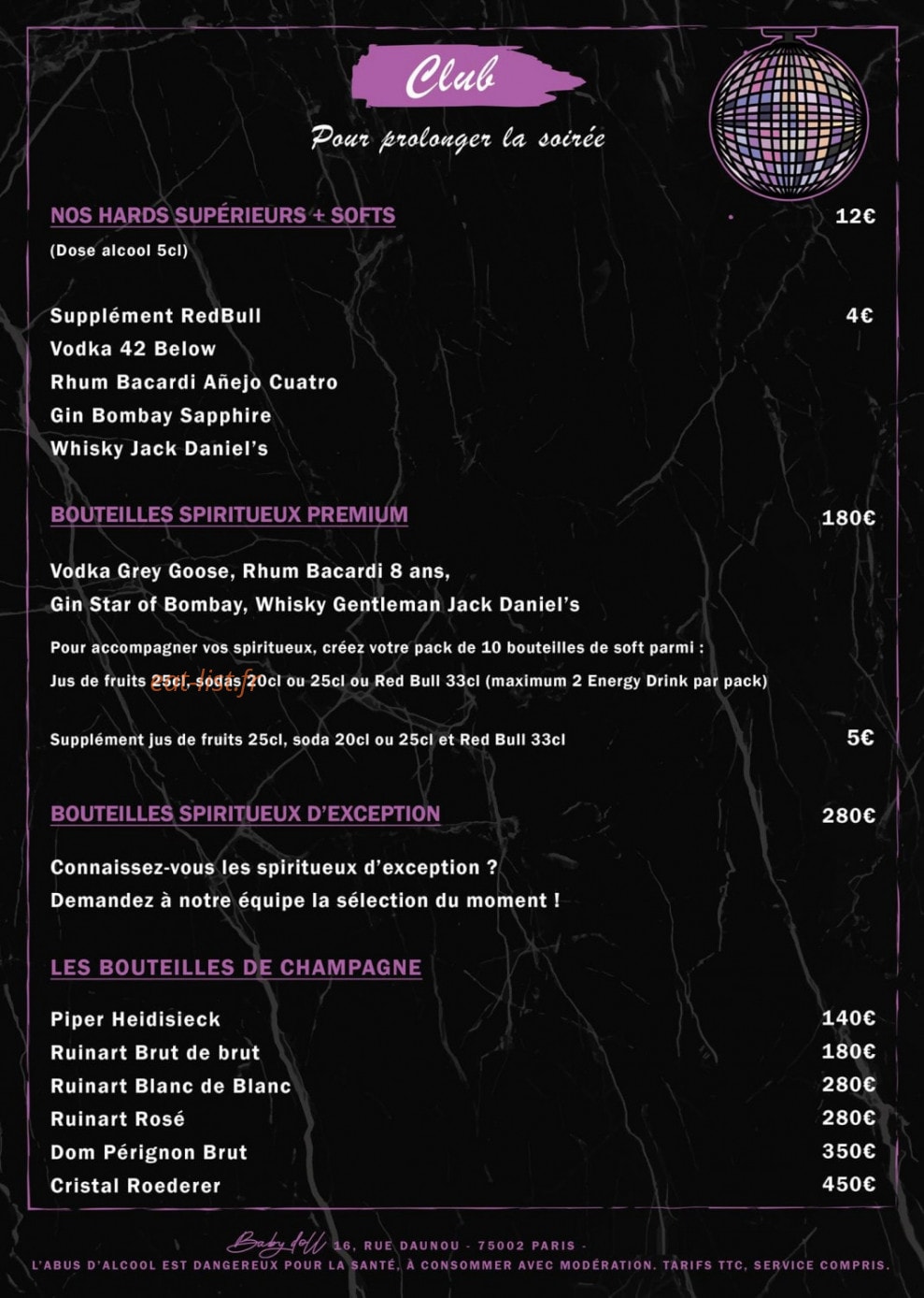Baby doll — carte page 6