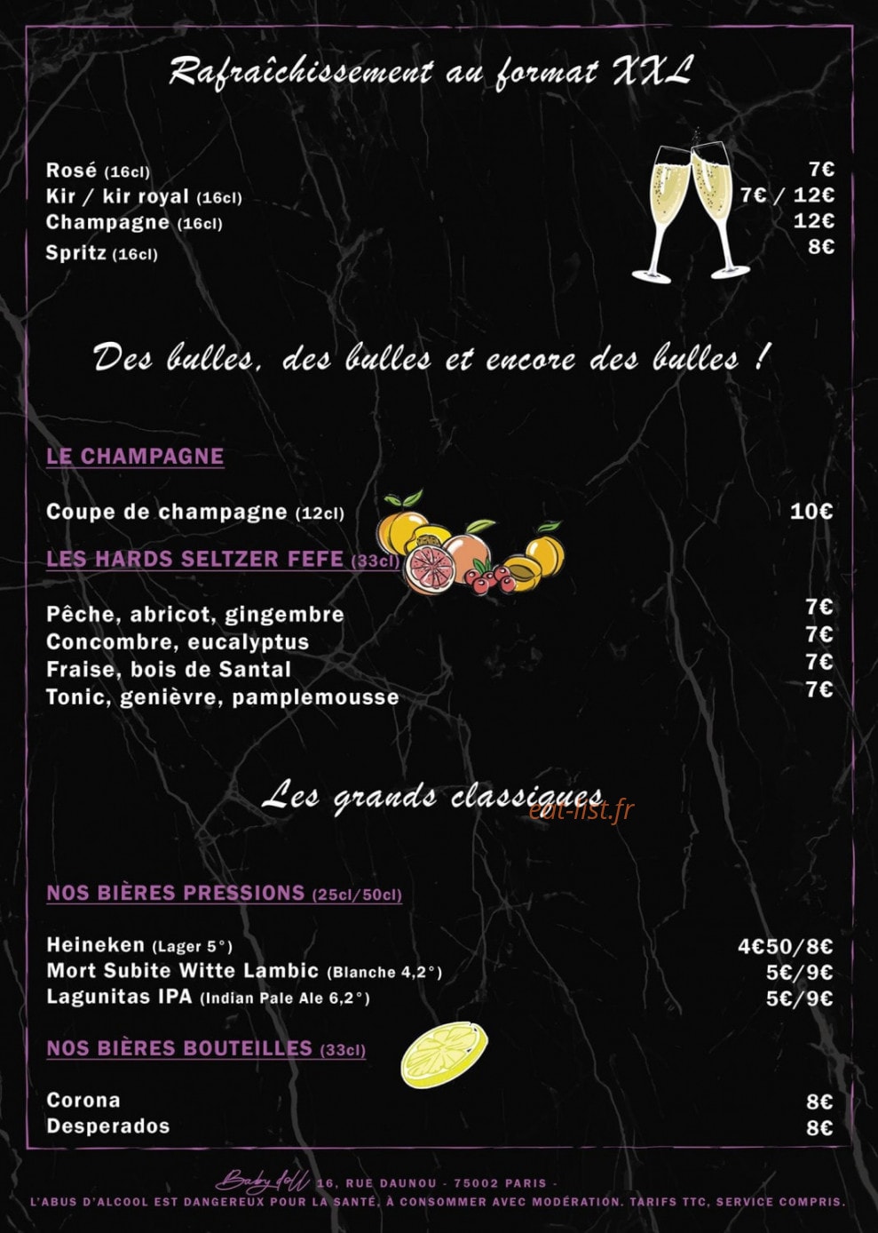Baby doll — carte page 3