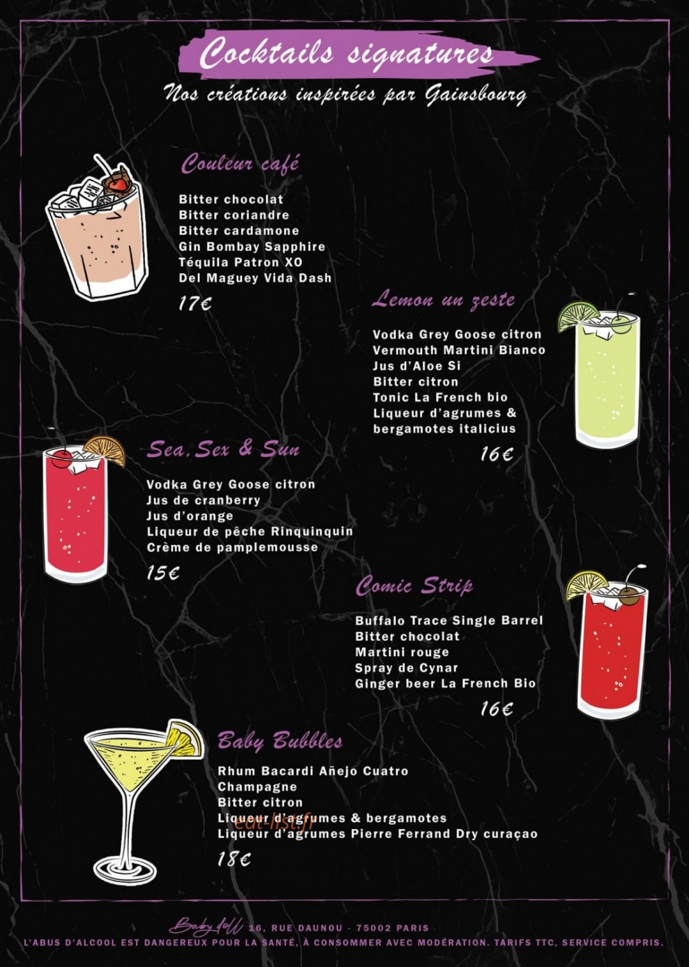 Baby doll — carte page 4