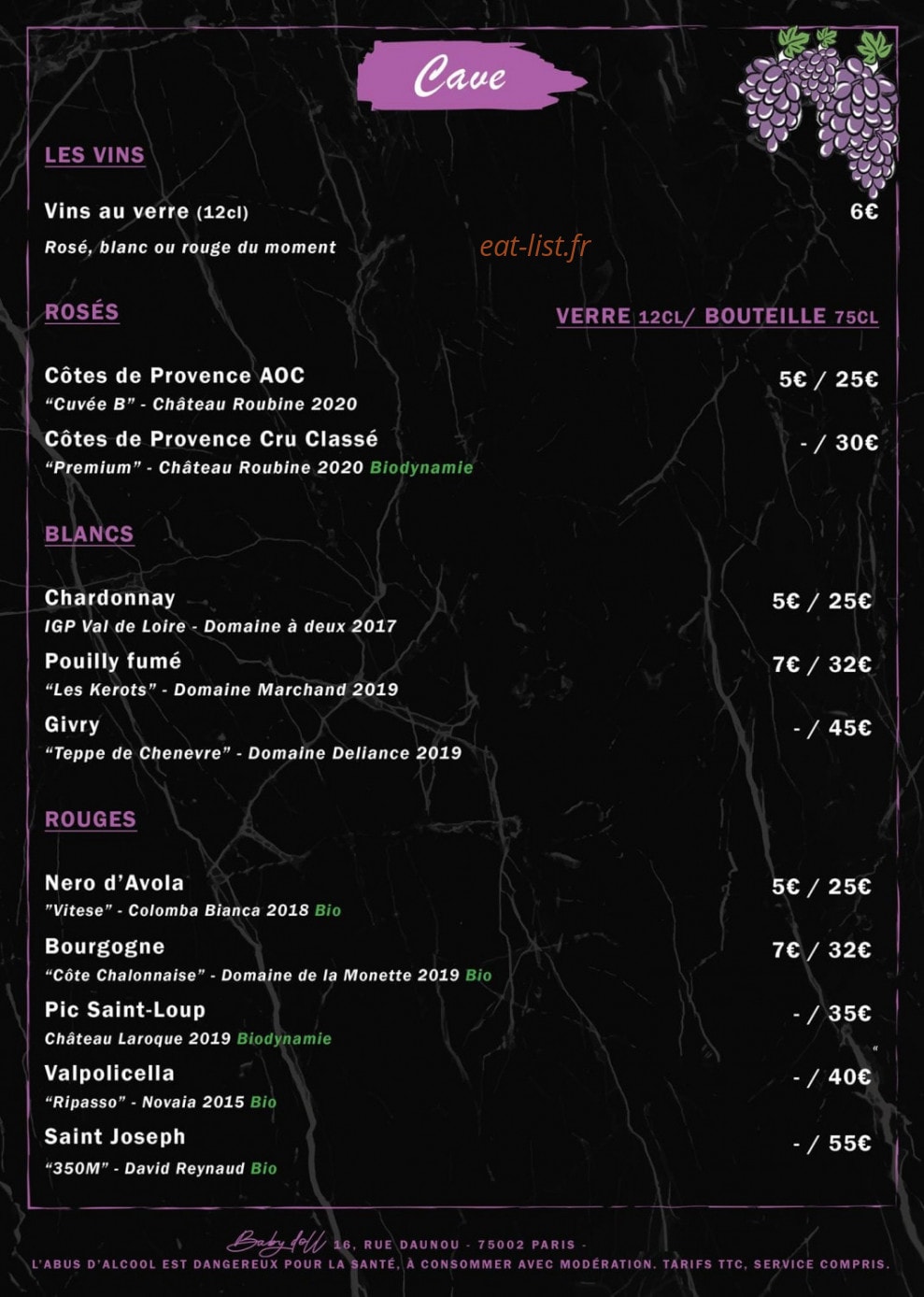 Baby doll — carte page 5