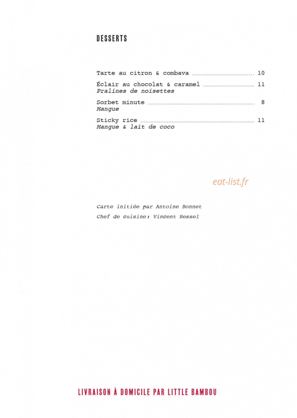 Bambou — carte page 4