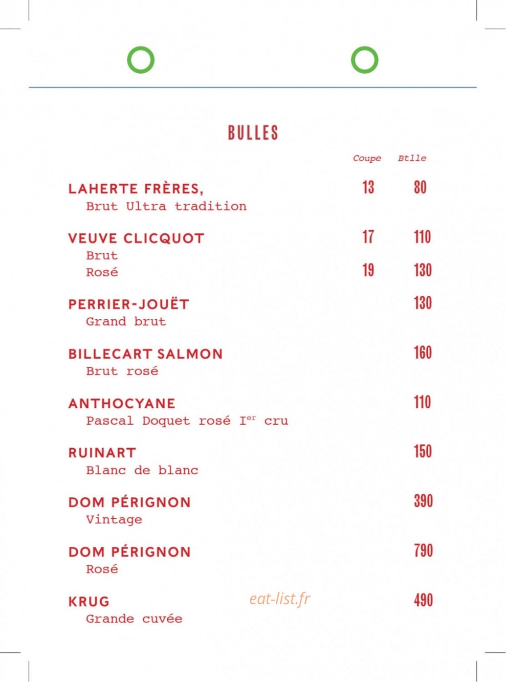 Bambou — carte page 17