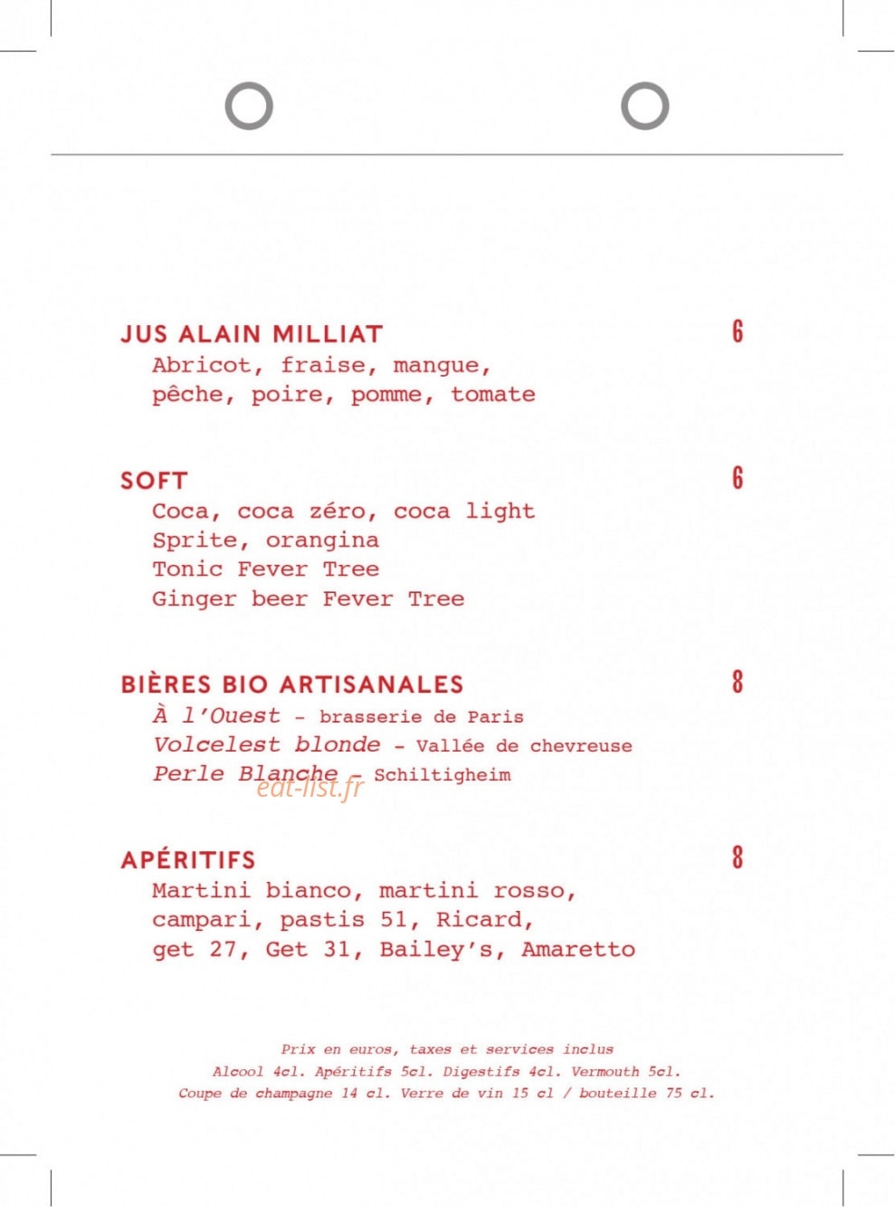 Bambou — carte page 19