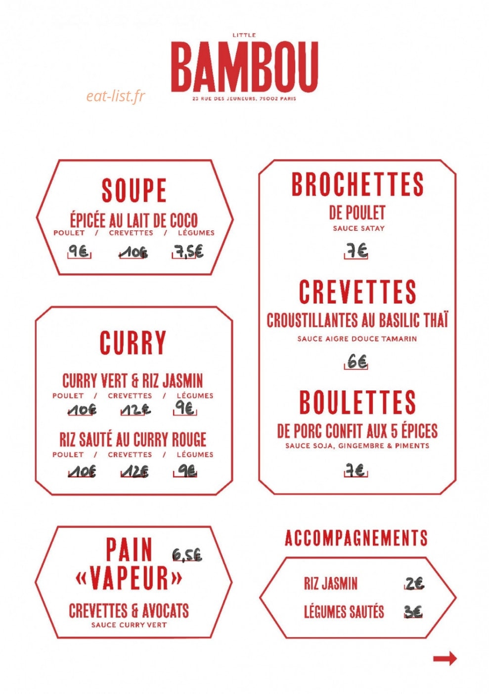 Bambou — carte page 20