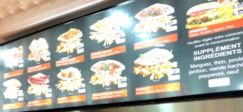 Best Foods — carte page 1