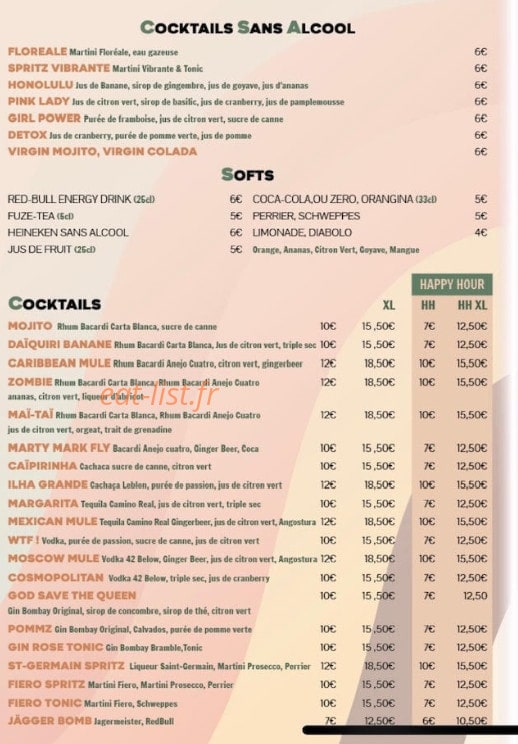 Bijou — carte page 3