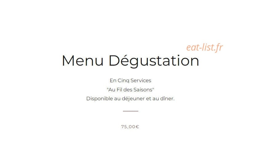 Bistro Volnay — carte page 4