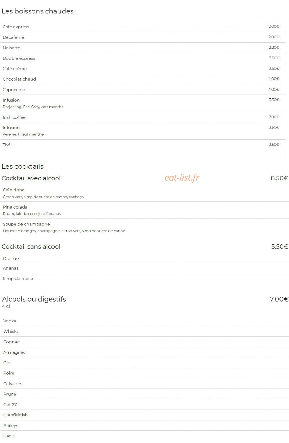 Breizh Café — carte page 10