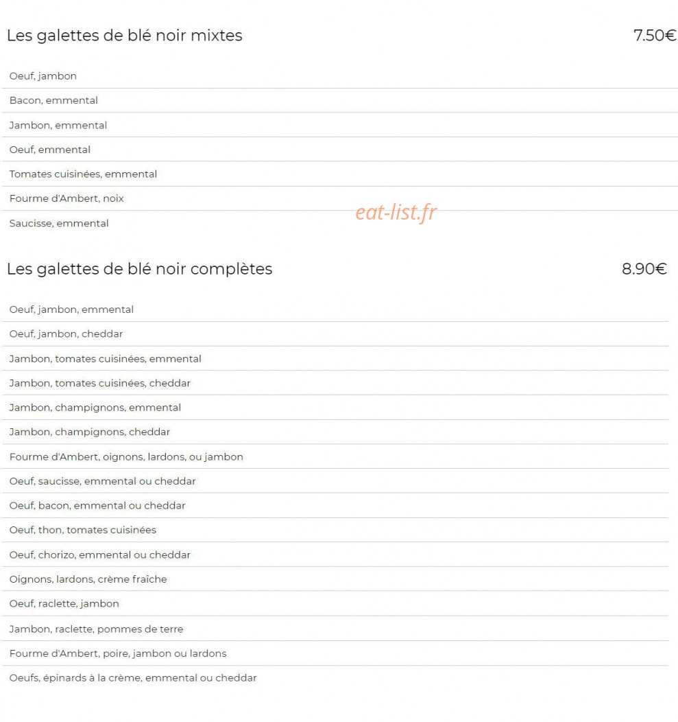 Breizh Café — carte page 4